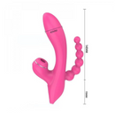 Vibrador TUDÃO – Sucção de Clitóris, Massageador de Ponto G e Plug Anal