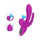Vibrador TUDÃO – Sucção de Clitóris, Massageador de Ponto G e Plug Anal