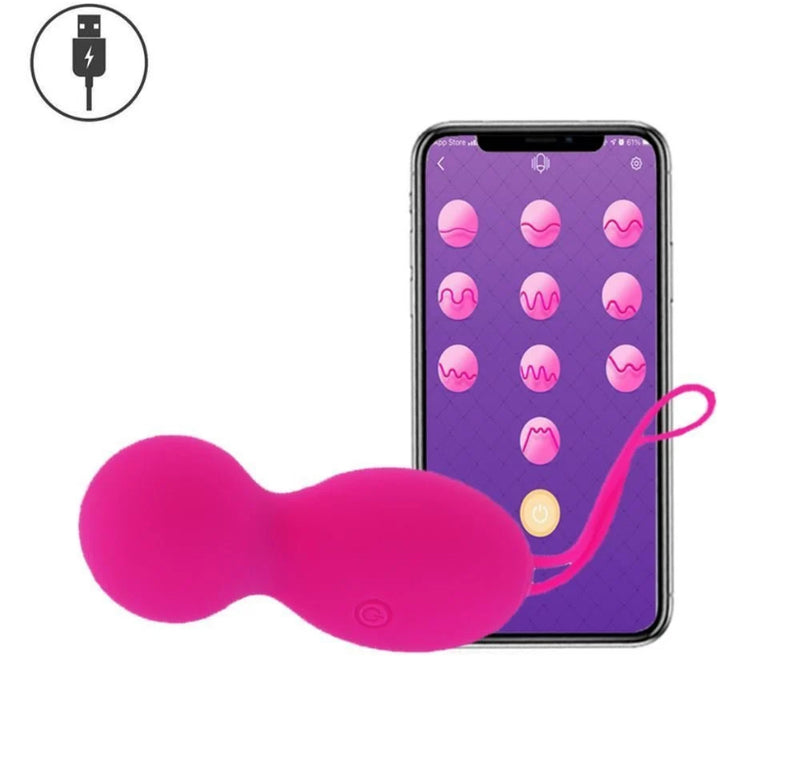 Vibrador Kegel Pompoar controlado por Aplicativo