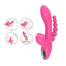 Vibrador TUDÃO – Sucção de Clitóris, Massageador de Ponto G e Plug Anal