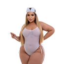 Fantasia Body Coelhinha Safada - PLUS