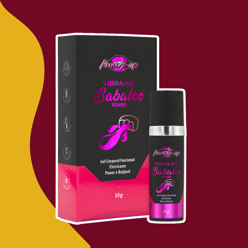 Gel Eletrizante Beijável Vibra-me (vibrador líquido) - TREMIDÃO