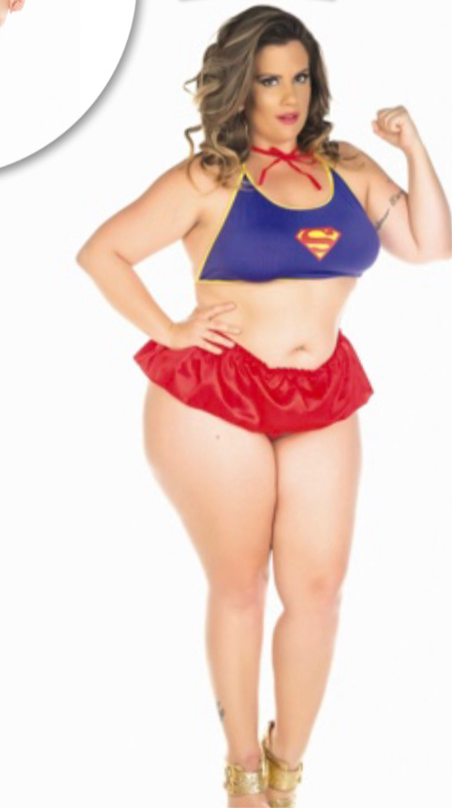 Fantasia Super Girl Plus Size