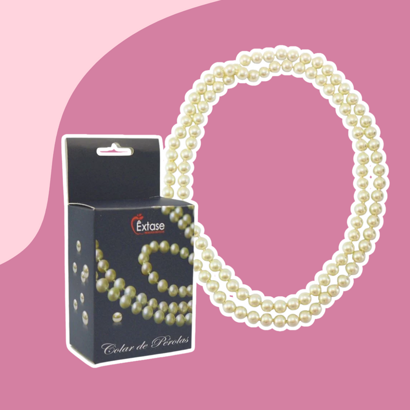 Colar de Pérolas para Massagem Sensual