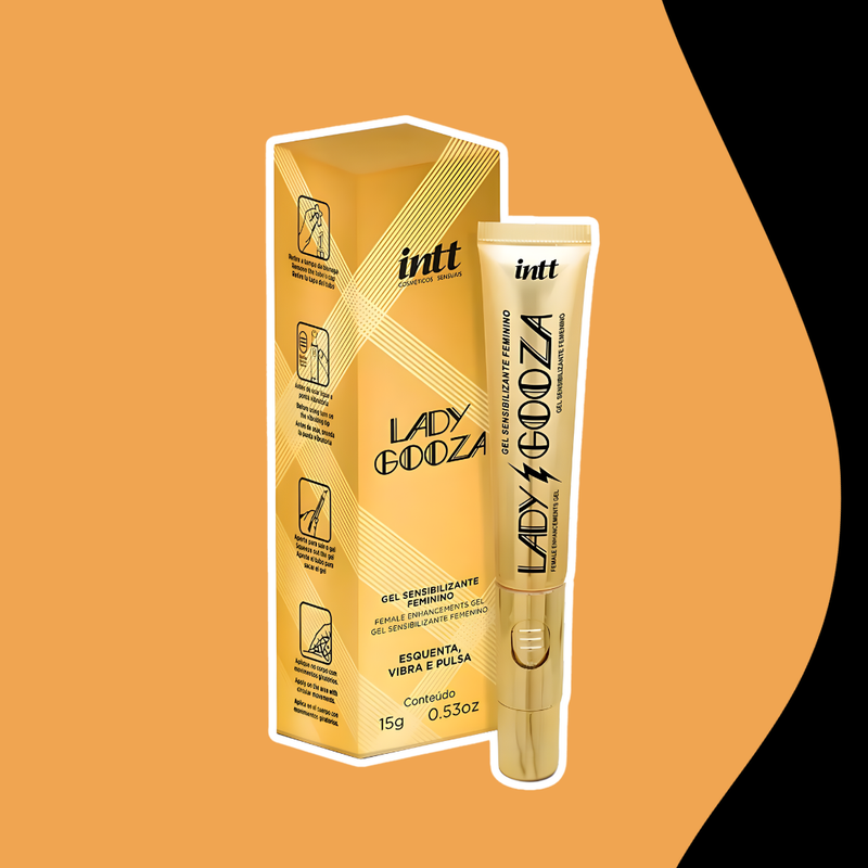 Gel Excitante e Vibrador - LADY GOOZA