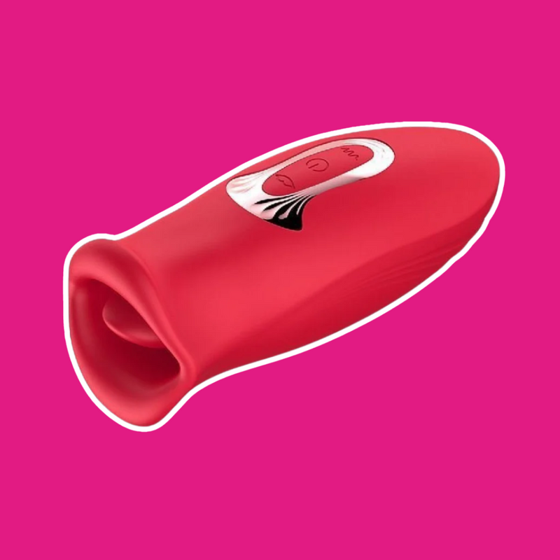 Vibrador de Pulsação em formato de Boca - LYS