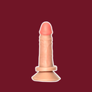 Pênis Realístico em Cyber Skin com Ventosa 12x4 cm - JÚNIOR