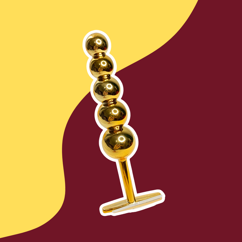 Plug Anal Anelado Ball - Hard
